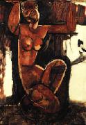 Amedeo Modigliani Caryatid oil painting picture wholesale